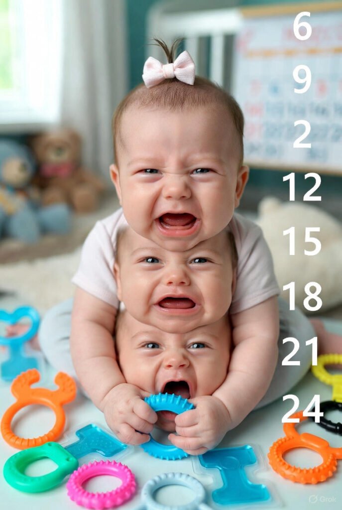 Every baby's teething timeline is unique, but there are general patterns most infants follow. This comprehensive guide will walk you through what to expect month-by-month