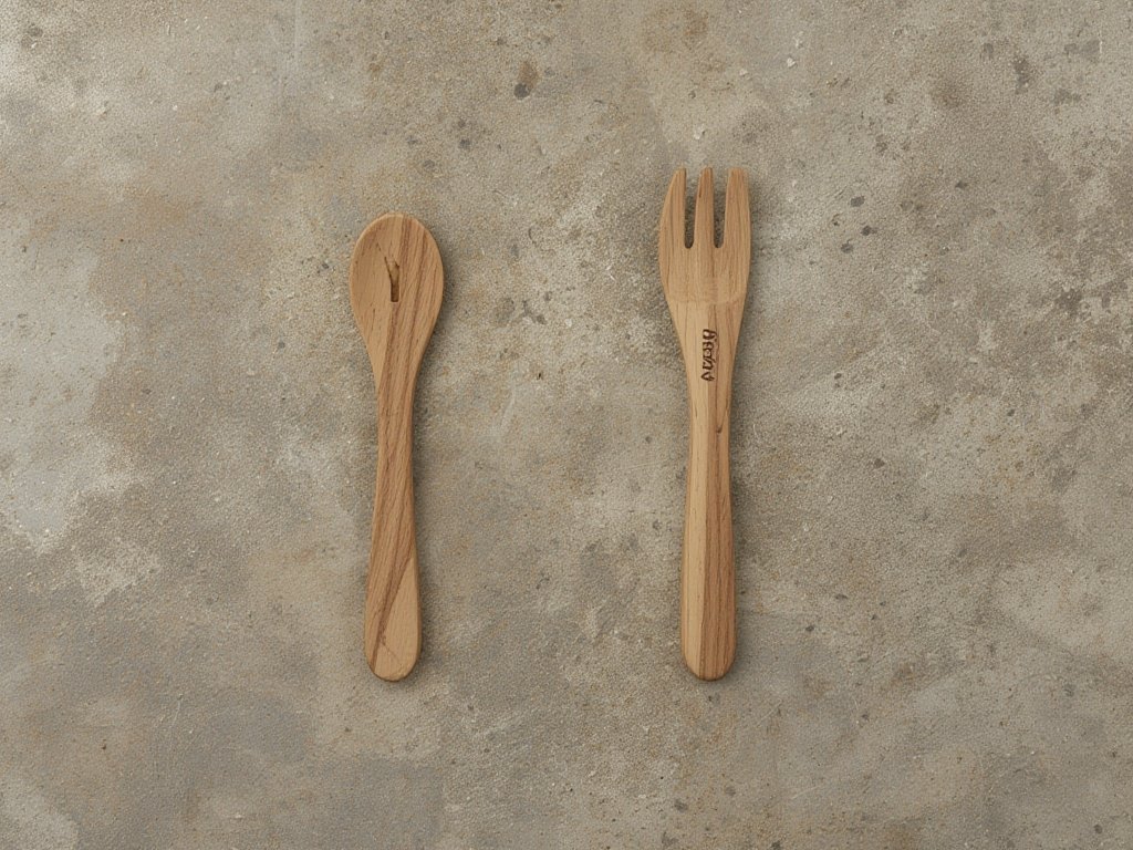 Eco-friendly baby utensils